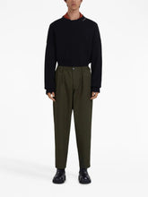 Marni Mid-Rise Tapered-Leg Cotton Trousers