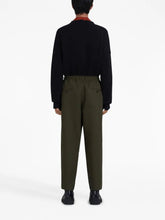 Marni Mid-Rise Tapered-Leg Cotton Trousers