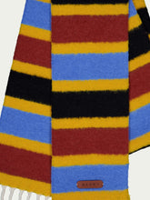 Marni Striped Brushed Alpaca Scarf