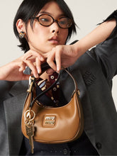 Miu Miu Caramel Leather hobo bag