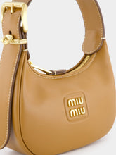Miu Miu Caramel Leather hobo bag