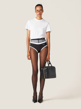 Miu Miu Embroidered Jersey T-Shirt