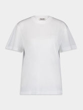 Miu Miu Embroidered Jersey T-Shirt