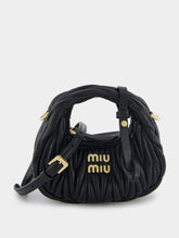 Miu Miu Mini Wander Matelassé Shoulder Bag