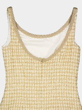 Miu Miu Sleeveless Check Mini Dress