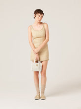 Miu Miu Sleeveless Check Mini Dress