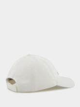 Miu Miu White Cotton Cap with Logo