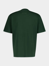 MM6 Maison Margiela Logo-Print Cotton Green T-Shirt