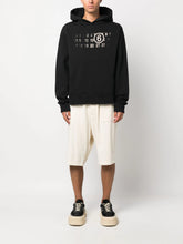 MM6 Maison Margiela Numbers Motif Cotton Blend Hoodie