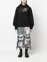 MM6 Maison Margiela Numbers Motif Cotton Blend Hoodie
