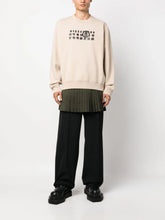 MM6 Maison Margiela Numbers Motif Cotton Blend Sweatshirt