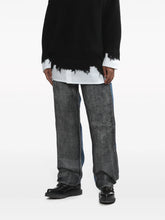 MM6 Maison Margiela Panelled Mid-Rise Cotton Jeans