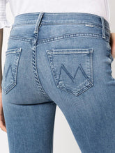 Mother Mid-Rise Skinny Ankle-Crop Jeans