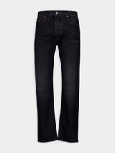 Off-White Arr Tab Logo-Patch Tapered Jeans