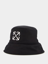 Off-White Arrows Logo-Embroidered Bucket Hat