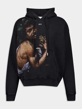 Off-White Bacchus-Print Cotton Hoodie