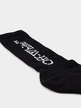 Off-White Big Logo Bksh Mid Calf Cotton Socks