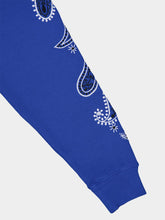 Off-White Blue Bandana Crewneck