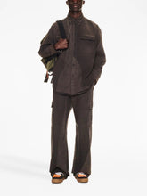 Off-White Garment-Dyed Cotton Cargo Pants