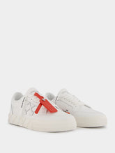 Off-White Low Vulcanized Leather Sneakers