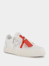 Off-White Low Vulcanized Leather Sneakers
