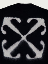 Off-White Mohair Arrow Knit Crewneck