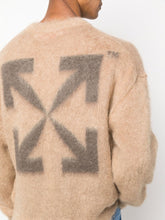 Off-White Mohair Knit Sweater