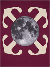 Off-White Moon Arrow Cotton Hoodie