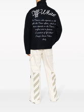 Off-White Moon Phase Varsity Wool Jacket