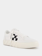 Off-White Vulcanized Canvas Low-Top Sneakers