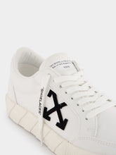 Off-White Vulcanized Canvas Low-Top Sneakers