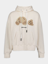 Palm Angels Bear-Appliqué Hoodie