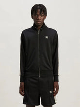 Palm Angels Black Monogram Zip Track Jacket