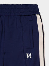 Palm Angels Embroidered-Monogram Track Pants