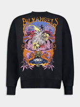 Palm Angels Graphic-Print Cotton Sweatshirt