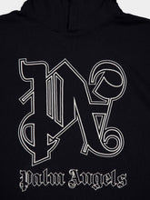 Palm Angels Logo-Embroidered Hoodie