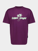Palm Angels Logo-Print Organic Cotton T-Shirt