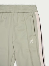 Palm Angels Monogram-Embroidered Striped Track Pants