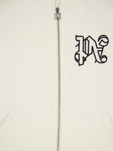 Palm Angels Monogram Zip-Up Wool Jacket