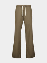 Palm Angels Straight-Leg Drawstring Trousers