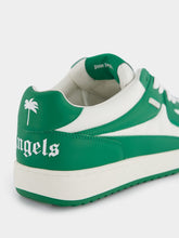 Palm Angels University Lace-Up Leather Sneakers