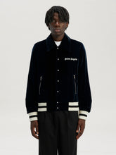 Palm Angels Velvet Baseball Jacket