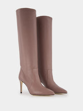 Paris Texas 90mm Leather Knee-High Boots