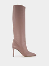 Paris Texas 90mm Leather Knee-High Boots