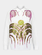 Paula Atena Embroidered Poplin Shirt