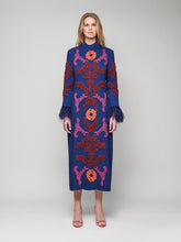 Paula Bellona Turtle Neck Embroidered Dress
