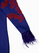 Paula Bellona Turtle Neck Embroidered Dress