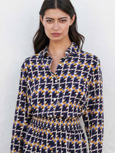 Paula Bronzita Printed Silk Shirt