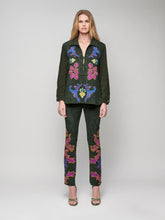 Paula Chakakan Suede Embroidered Overshirt