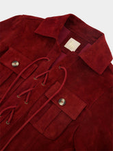 Paula Delaunay Safari Leather Tunic